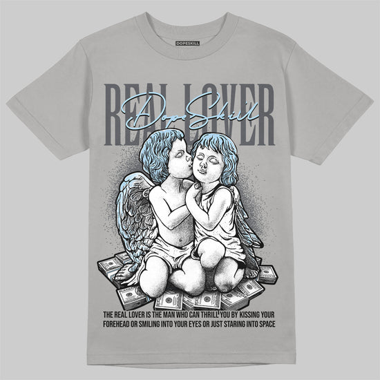 Jordan 5 Retro Wolf Grey (2026) DopeSkill T-Shirt Real Lover Graphic Streetwear - Gravel