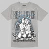 Jordan 5 Retro Wolf Grey (2026) DopeSkill T-Shirt Real Lover Graphic Streetwear - Gravel