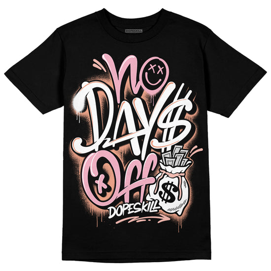 Jordan 11 Low “Legend Pink” DopeSkill T-Shirt No Days Off Graphic Streetwear - Black