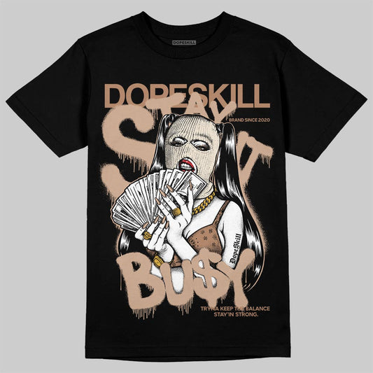 Jordan 4 Retro Cozy Girl DopeSkill T-Shirt Stay It Busy Graphic Streetwear  Black