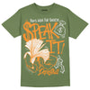 Jordan 5 "Olive" DopeSkill Olive T-Shirt Speak It Graphic Streetwear