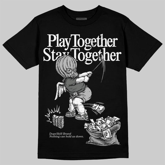 New Balance 2002R ‘Steel Orca’ DopeSkill T-Shirt Play together, Stay together Graphic Streetwear - Black