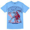 Jordan 9 Powder Blue DopeSkill Tropical Blue T-Shirt VERSUS Graphic Streetwear