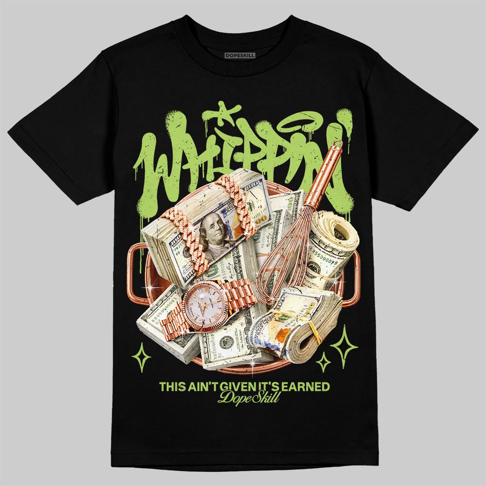Max 95 Big Bubble Neon Yellow DopeSkill T-Shirt Whippin Graphic Streetwear - Black