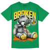 Green Sneakers DopeSkill Green T-shirt Sick Bear Graphic Streetwear 