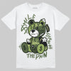 Foamposite Pro 'Pine Green' DopeSkill T-Shirt Smile Through The Pain Graphic Streetwear - White