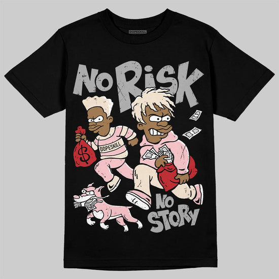 ASICS Gel-Nimbus 10.1 Strawberry DopeSkill T-Shirt No Risk No Story Graphic Streetwear - Black