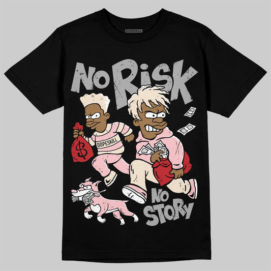 ASICS Gel-Nimbus 10.1 Strawberry DopeSkill T-Shirt No Risk No Story Graphic Streetwear - Black