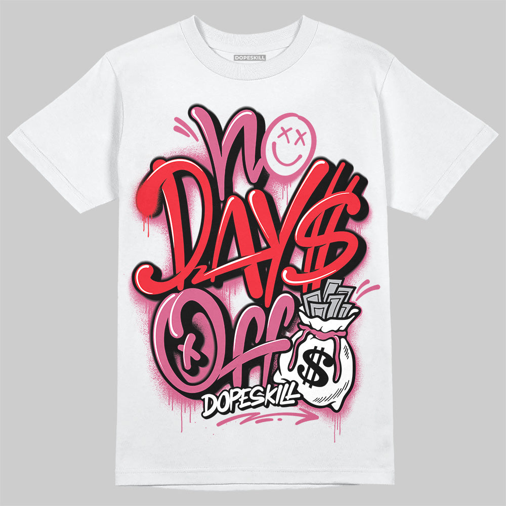 Diesel Pink S - Serendipity Pro-X1 Trainers DopeSkill T-Shirt No Days Off Graphic Streetwear - White 