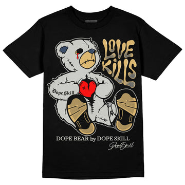 A Ma Maniere x Jordan 5 Dawn “Photon Dust” DopeSkill T-Shirt Love Kills Graphic Streetwear - Black