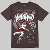 SoleFly x Air Jordan 12 Retro SP 'Cafecito/Baroque Brown' DopeSkill T-Shirt Nevermind Graphic Streetwear - Dark Chocolate