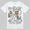 Jordan 3 Retro Pure Money DopeSkill T-Shirt No Risk No Story Graphic Streetwear - White