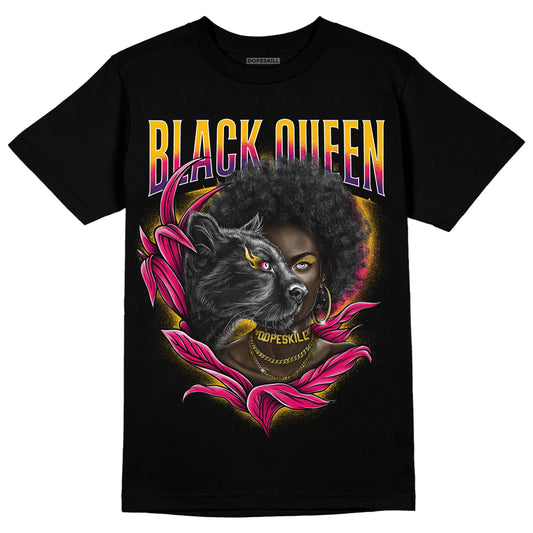 Jordan 3 Retro SP J Balvin Medellín Sunset DopeSkill T-Shirt New Black Queen Graphic Streetwear - Black 