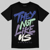 Jordan 1 Retro Low OG Zion Williamson Voodoo Alternate DopeSkill T-Shirt They Not Like Us Graphic Streetwear - black
