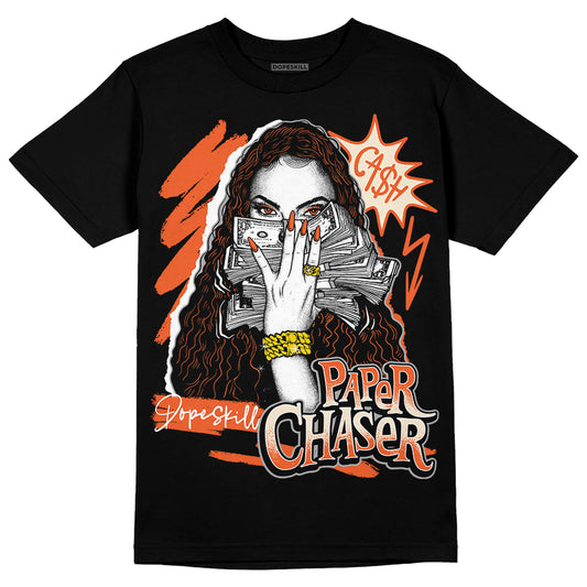 Jordan 3 Georgia Peach DopeSkill T-Shirt NPC Graphic Streetwear - Black
