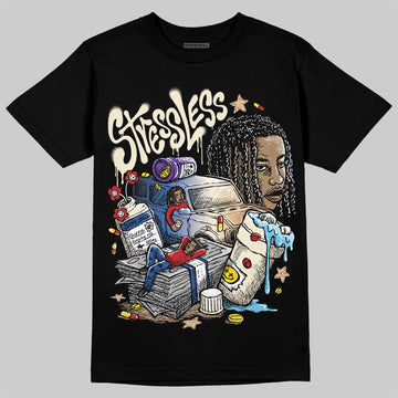 Jordan 17 Retro Low SP Infinite Archives DopeSkill T-Shirt Stressless Graphic Streetwear - Black