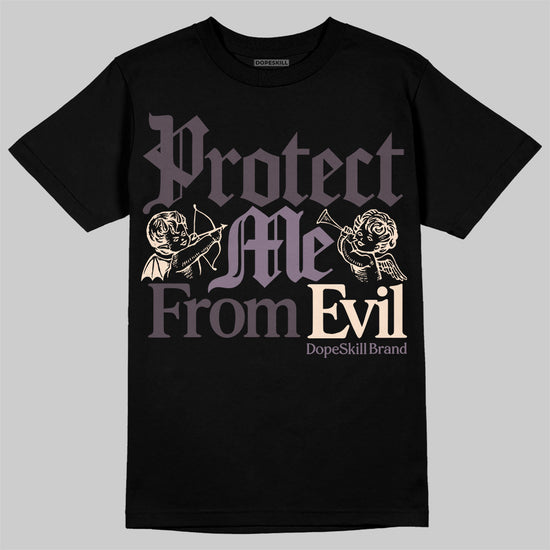 A Ma Maniere x Air Jordan 4 "Phantom" DopeSkill T-Shirt Protect Me From Evil Graphic Streetwear - Black