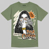 Jordan 4 Retro OG SP Undefeated (2025) DopeSkill T-Shirt NPC Graphic Streetwear - Military Green