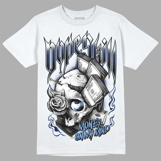 Jordan 5 Midnight Navy DopeSkill T-Shirt Money On My Mind Graphic Streetwear