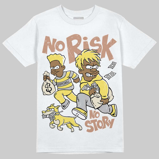 ASICS Gel-Nimbus 10.1 'Banana Split' DopeSkill T-Shirt No Risk No Story Graphic Streetwear - White