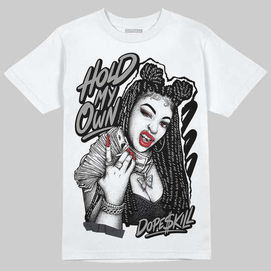 Jordan 3 Retro Black Cat DopeSkill T-Shirt New H.M.O Graphic Streetwear - White