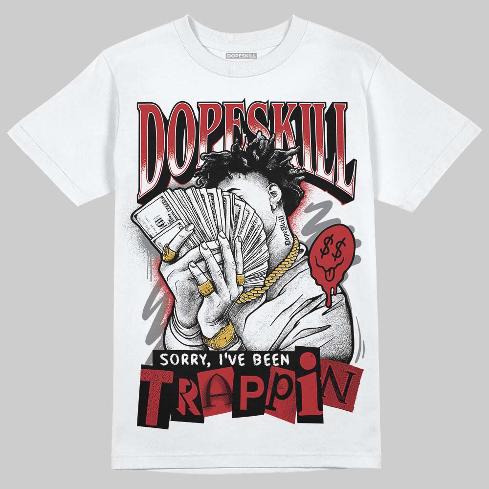 Jordan 8 Retro Bugs Bunny (2025) DopeSkill T-Shirt Sorry I've Been Trappin Graphic Streetwear - White