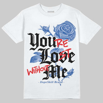 ASICS Gel-Nimbus 10.1 Invincible HTTP 404 Blue DopeSkill T-Shirt You’re Lost Without Me Graphic Streetwear - White 