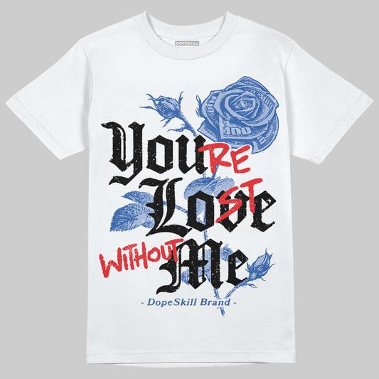 ASICS Gel-Nimbus 10.1 Invincible HTTP 404 Blue DopeSkill T-Shirt You’re Lost Without Me Graphic Streetwear - White 