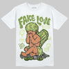 Dunk Low Pro SB 'Fruity Pack - Green Apple' DopeSkill T-Shirt New Fake Love Graphic Streetwear - White