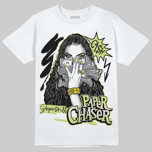 Jordan 5 “Luminous Green” DopeSkill T-Shirt NPC Graphic Streetwear - White