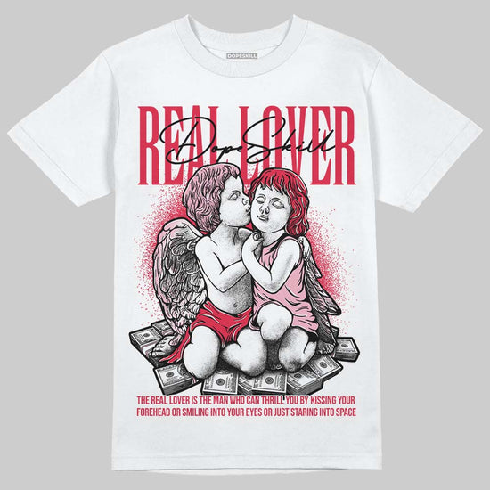 Dunk Low Valentine's Day (2026) DopeSkill T-Shirt Real Lover Graphic Streetwear - White