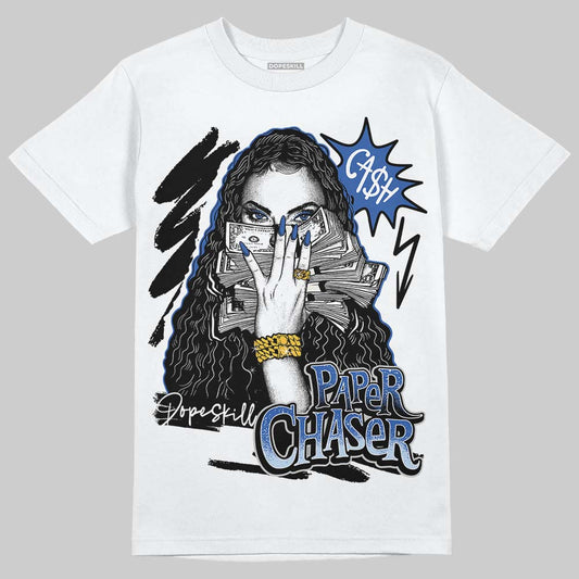 Awake NY x Jordan 5 Retro 'Black Racer Blue' DopeSkill T-Shirt NPC Graphic Streetwear - White 