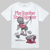 Balenciaga Runner White Fluo Pink DopeSkill T-Shirt Play together, Stay together Graphic Streetwear - White