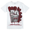 Jordan 1 Retro High OG “Team Red” DopeSkill T-Shirt Paid In Full Graphic Streetwear - White