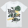 Asics Gel-Kayano 12.1 White/Menthol DopeSkill T-Shirt You’re Lost Without Me Graphic Streetwear - White 