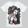 Jordan 9 'Olive' DopeSkill T-Shirt New H.M.O Graphic Streetwear - WHite