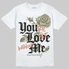 SB Dunk Low Pro x Arts-Rec Skateshop Rust Pink and Rough Green DopeSkill T-Shirt You’re Lost Without Me Graphic Streetwear - White 