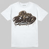 Jordan 1 Low OG “Mocha” DopeSkill T-Shirt Rare Breed Type Graphic Streetwear - White