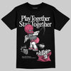 Balenciaga Runner White Fluo Pink DopeSkill T-Shirt Play together, Stay together Graphic Streetwear - Black