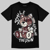 Jordan 11 “China” DopeSkill T-Shirt Smile Through The Pain Graphic Streetwear - Black