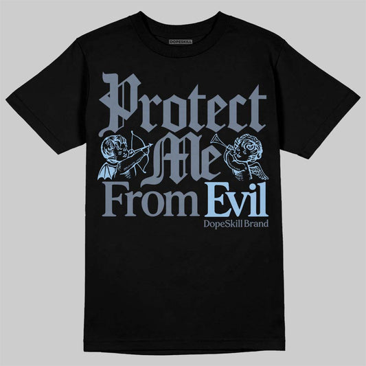 New Balance 9060 Arctic Grey DopeSkill T-Shirt Protect Me From Evil Graphic Streetwear - Black