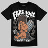 Adidas Samba OG White Black Clear Granite DopeSkill T-Shirt False Love Graphic Streetwear - black