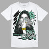 Jordan 3 "Green Glow" DopeSkill T-Shirt NPC Graphic Streetwear - White 