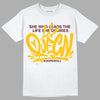 Dunk Yellow Bordeaux DopeSkill T-Shirt Queen Graphic Streetwear - White