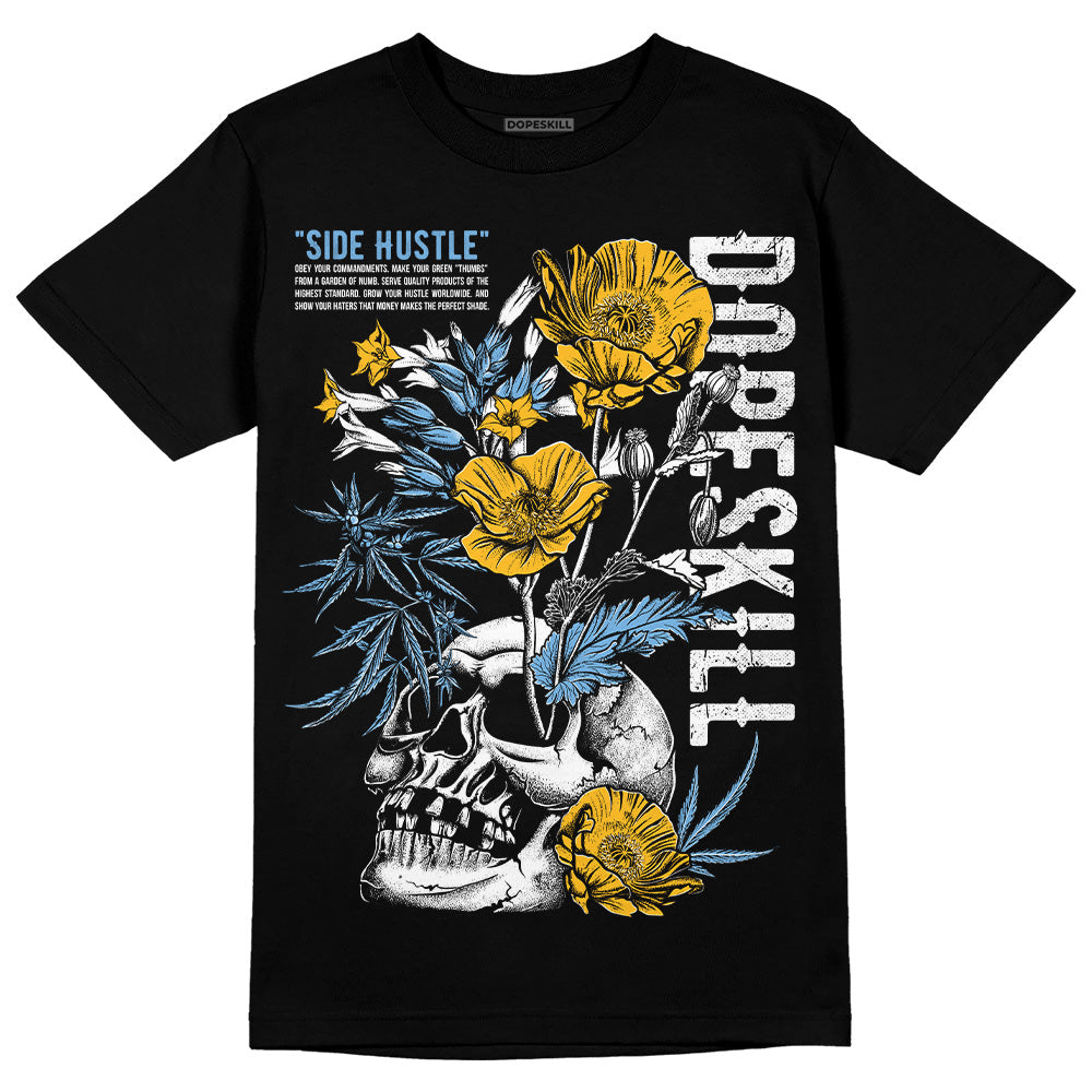 Jordan 1 High OG “First in Flight” DopeSkill T-Shirt Side Hustle Graphic Streetwear - Black