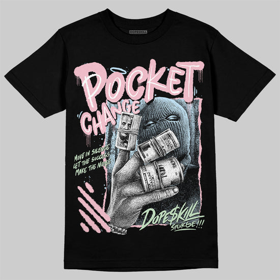 Jordan 4 Retro Valentine's Day (2026) (GS) DopeSkill T-Shirt Pocket Change Graphic Streetwear - Black