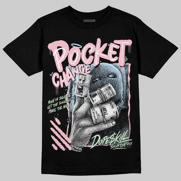 Jordan 4 Retro Valentine's Day (2026) (GS) DopeSkill T-Shirt Pocket Change Graphic Streetwear - Black