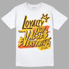 Yellow Sneakers DopeSkill T-Shirt LOVE Graphic Streetwear - White