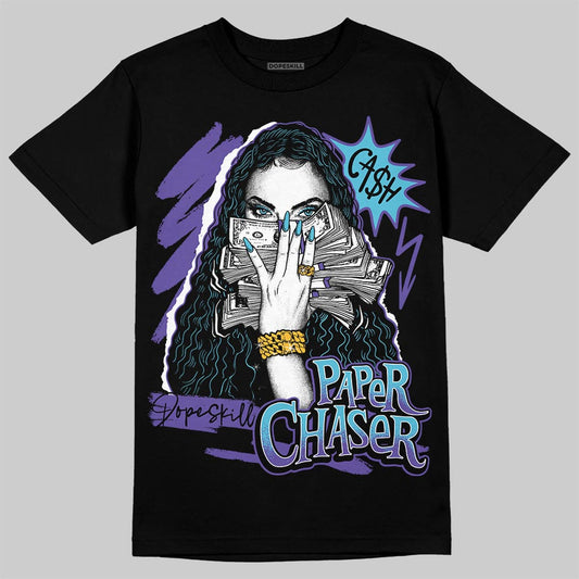 Jordan 8 Retro 'Aqua' 2025 DopeSkill T-Shirt NPC Graphic Streetwear - Black