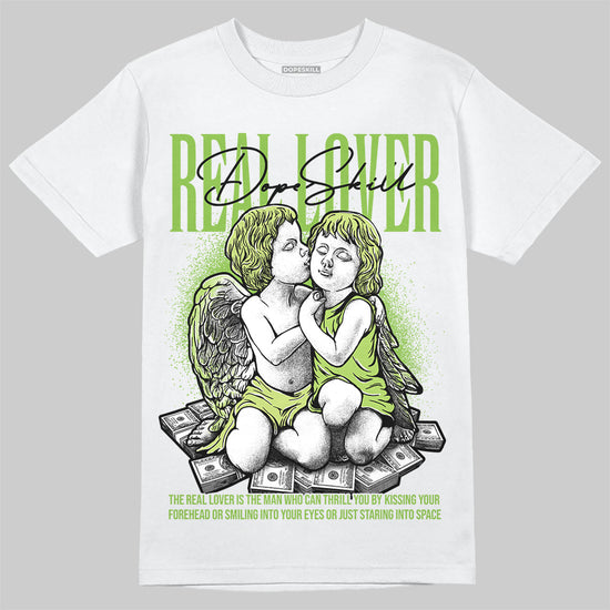 Air Max 95 Big Bubble Neon Yellow DopeSkill T-Shirt Real Lover Graphic Streetwear - White
